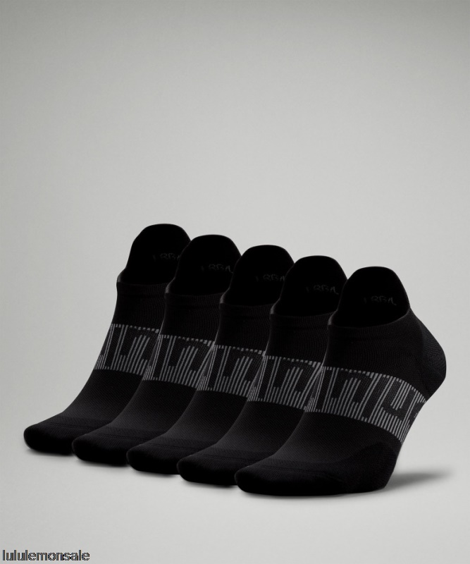 Lululemon Deutschland DELULU893 | Schwarz Power Stride Tab Sock 5 Pack Nur Online